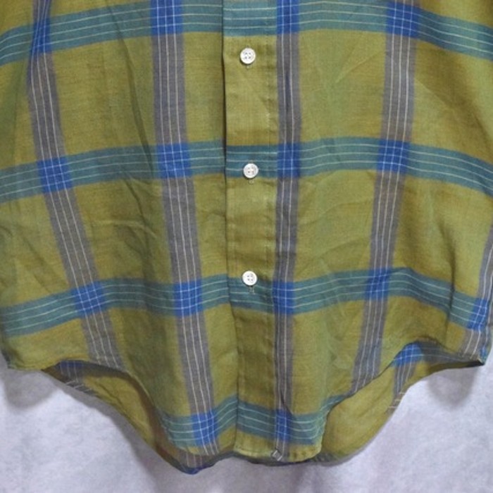 70s " towncraft " cotton x poly BD shirts | Vintage.City 古着屋、古着コーデ情報を発信