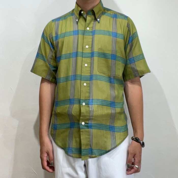 70s " towncraft " cotton x poly BD shirts | Vintage.City 古着屋、古着コーデ情報を発信