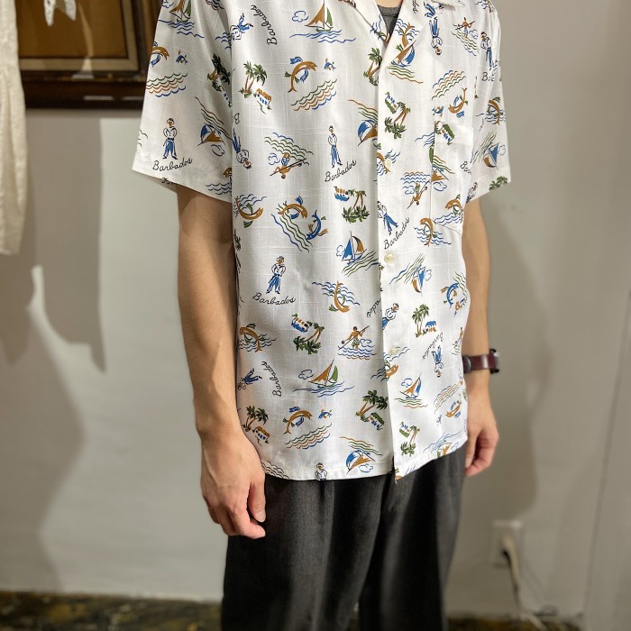 50’s〜60’s Barbados shirt | Vintage.City 古着屋、古着コーデ情報を発信