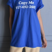 BRAND VINTAGE Nine One Seven T-shirt/Blue #4692 | Vintage.City 古着屋、古着コーデ情報を発信