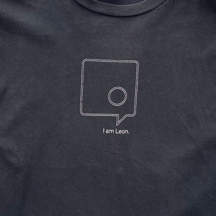 USED Anvil Organic Printed Tee / I am Leon. Tシャツ | Vintage.City 古着屋、古着コーデ情報を発信