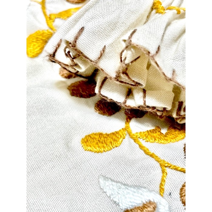 お花刺繍 袖にも刺繍 リボン ヨーロッパ古着 チュニック ヴィンテージブラウス | Vintage.City 빈티지숍, 빈티지 코디 정보