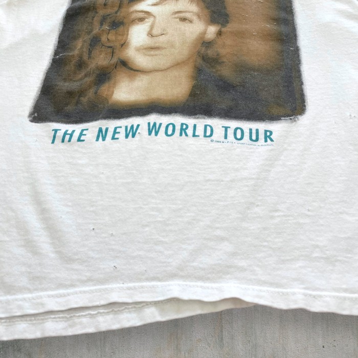90s Paul McCartney printed t-shirt | Vintage.City 古着屋、古着コーデ情報を発信