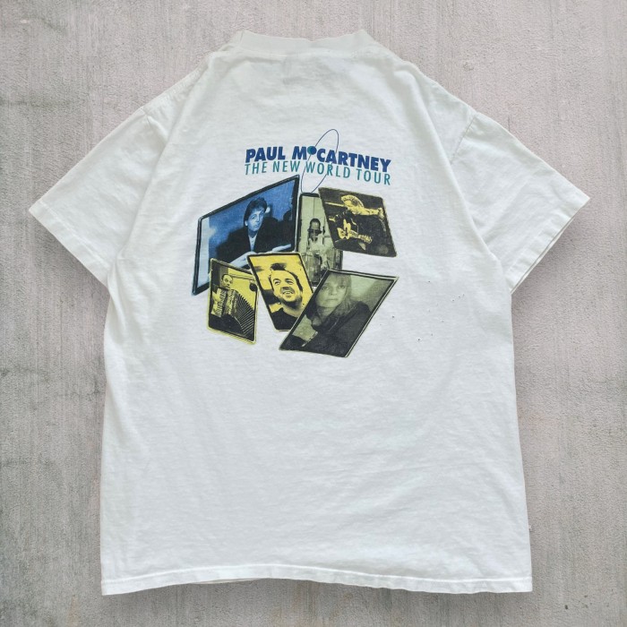 90s Paul McCartney printed t-shirt | Vintage.City 빈티지숍, 빈티지 코디 정보