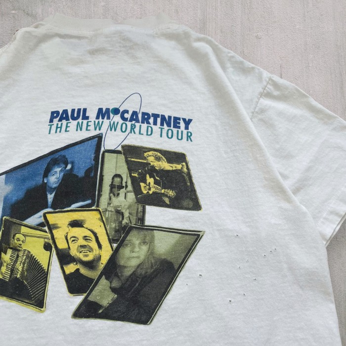 90s Paul McCartney printed t-shirt | Vintage.City 古着屋、古着コーデ情報を発信