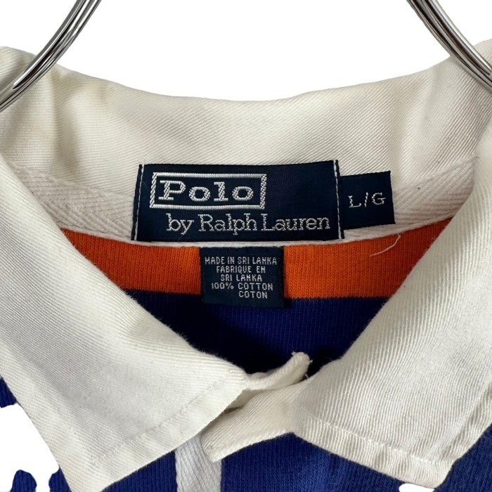 Ralph Lauren ラガーシャツ L 刺繍ロゴ ワンポイントロゴ | Vintage.City