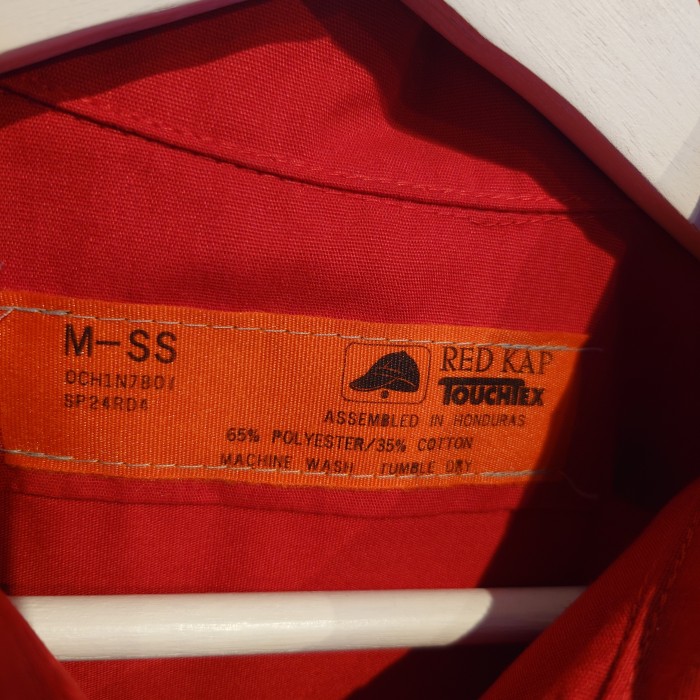 RED KAP(レッドキャップ)半袖ワークシャツ　デッドストック　レッド　Мサイズ　ホンジュラス　ポリ、コットン　138 | Vintage.City Vintage Shops, Vintage Fashion Trends