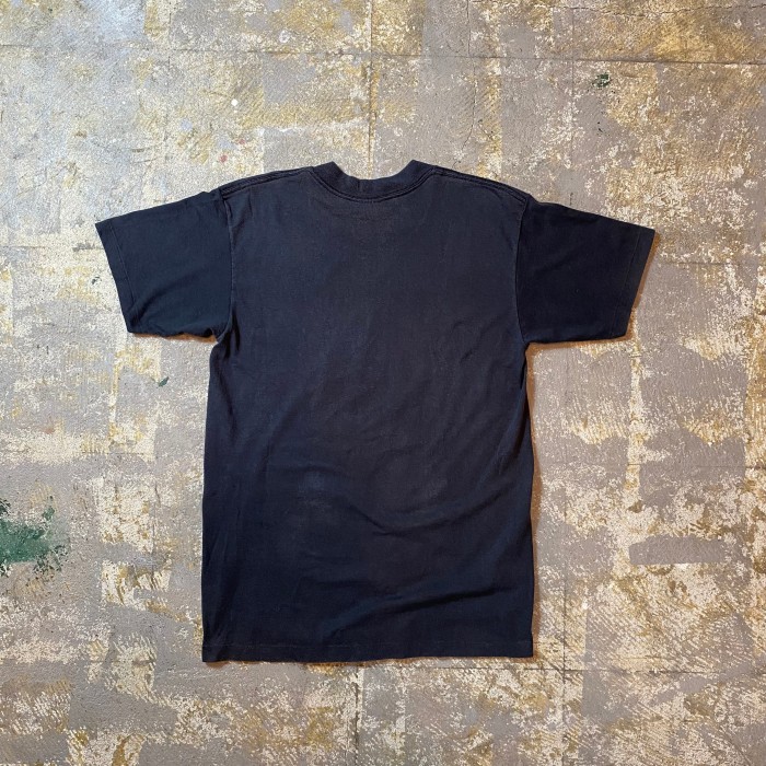 80s ONEITA オニータ tシャツ USA製 ブラック L グッドプリント | Vintage.City 빈티지숍, 빈티지 코디 정보