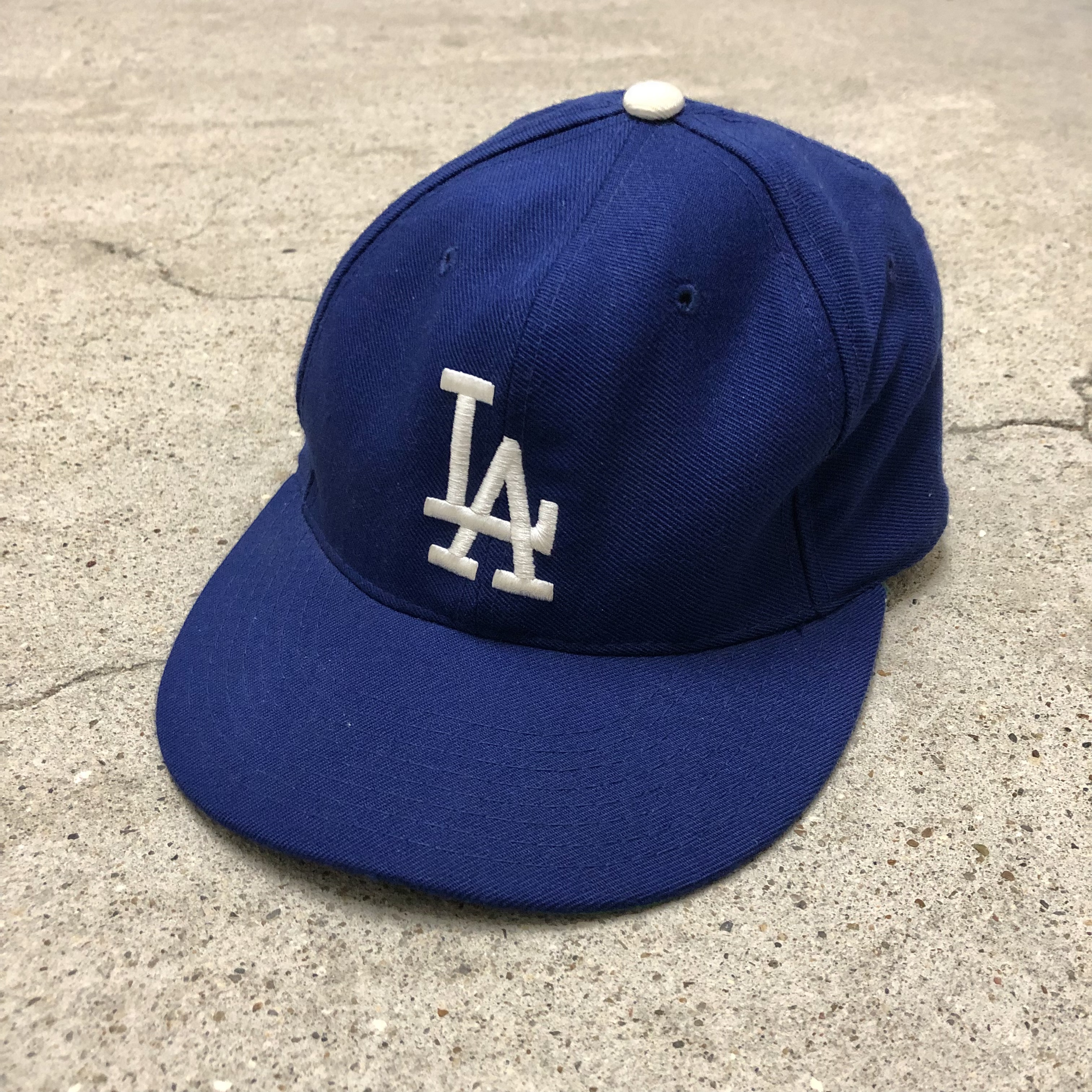 80～90s NEWERA/Los Angeles Dodgers/USA製/7 1/4(57.7cm相当)/ベース