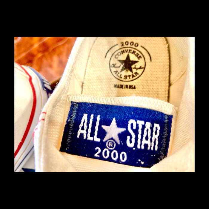 converse（コンバース） ALL STAR C-2000（オールスター）白 7.5 26cm USA 228 | Vintage.City 古着屋、古着コーデ情報を発信