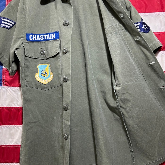 70's USAF ユーティリティシャツ　半袖 | Vintage.City 빈티지숍, 빈티지 코디 정보