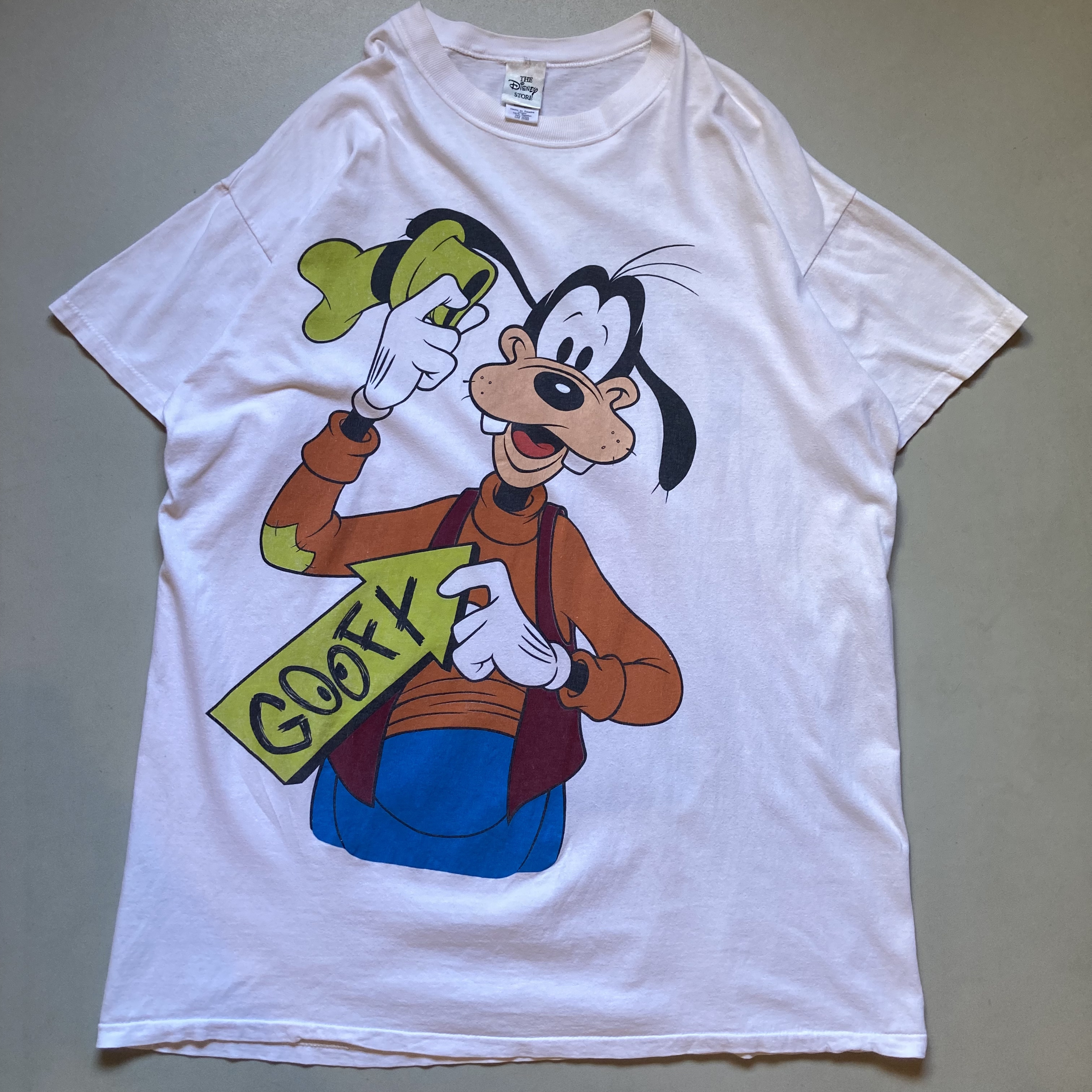 【ヴィンテージ】90s ディズニー グーフィー プリントTシャツ XL USA製