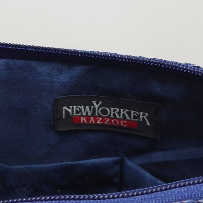 NEWYORKER KAZZOC ボーダー かご バッグ ショルダー付き かご編 | Vintage.City 古着屋、古着コーデ情報を発信