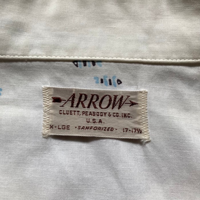 50s ARROW O/C shirt 50年代　オープンカラーシャツ　開襟シャツ　半袖シャツ | Vintage.City Vintage Shops, Vintage Fashion Trends