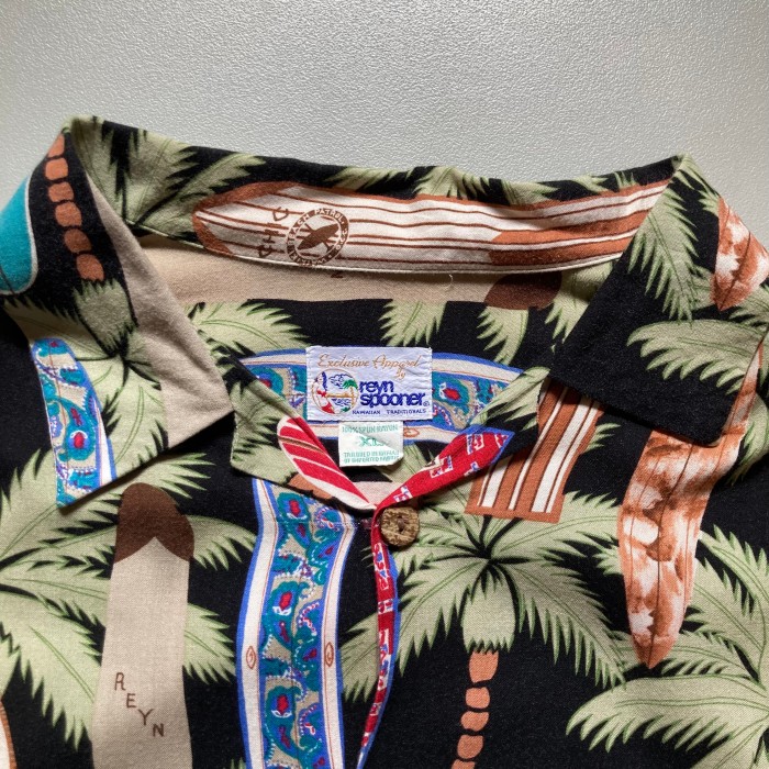 90s Reyn spooner rayon S/S Hawaiian shirt 90年代　レインスプーナー　ハワイアンシャツ　アロハシャツ | Vintage.City 古着屋、古着コーデ情報を発信