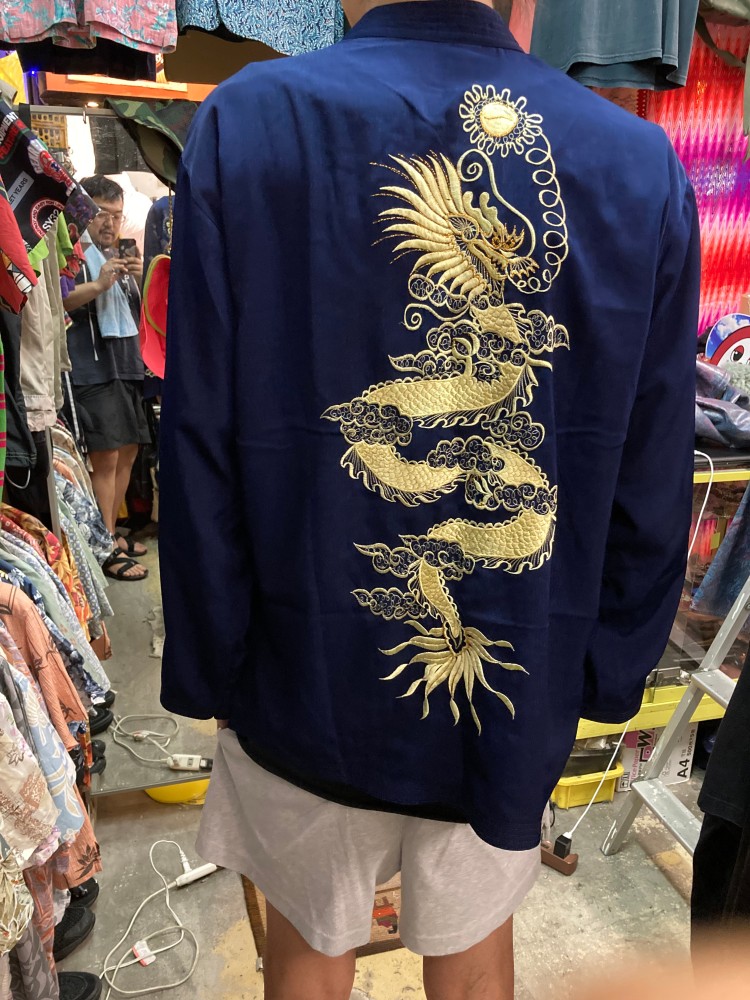 Shoryu Cotton China Jacket | 古着コーデスナップは、Vintage.Cityでチェック