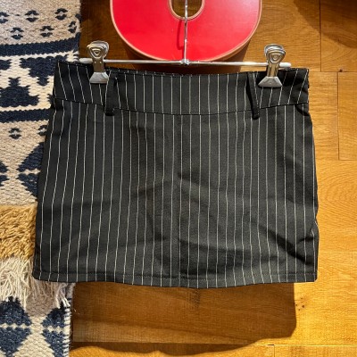 stripe mini skirt | Vintage.City 빈티지숍, 빈티지 코디 정보