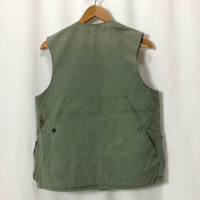 vintage old 60s 70s manufrance Hunting Vest MADE IN FRANCE ハンティングベスト フランス製 メンズ レディース size 46 グリーン ビンテージ ヴィンテージ | Vintage.City 빈티지숍, 빈티지 코디 정보