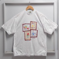 90’s CHEMISE LACOSTE HOME WEAR プリント Tシャツ | Vintage.City 빈티지숍, 빈티지 코디 정보