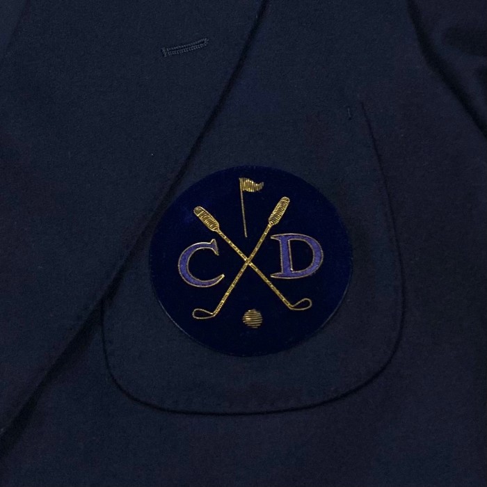 美品 オールド Christian Dior 紺ブレ テーラードダブルジャケット | Vintage.City 古着屋、古着コーデ情報を発信