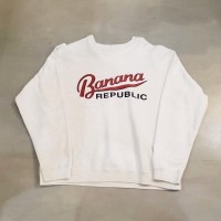 90s  BANANA REPUBLIC ロゴスウェット | Vintage.City 古着屋、古着コーデ情報を発信