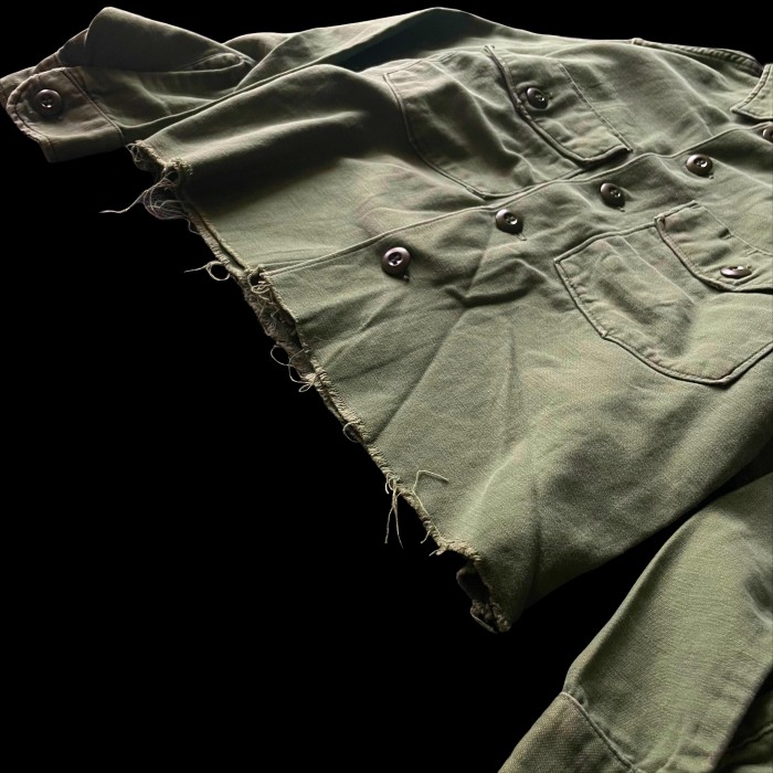CutOff Military Jacket | Vintage.City 古着屋、古着コーデ情報を発信