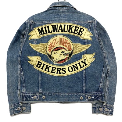 80's古着 Harley-Davidson デニムジャケット メンズM | Vintage.City 古着屋、古着コーデ情報を発信