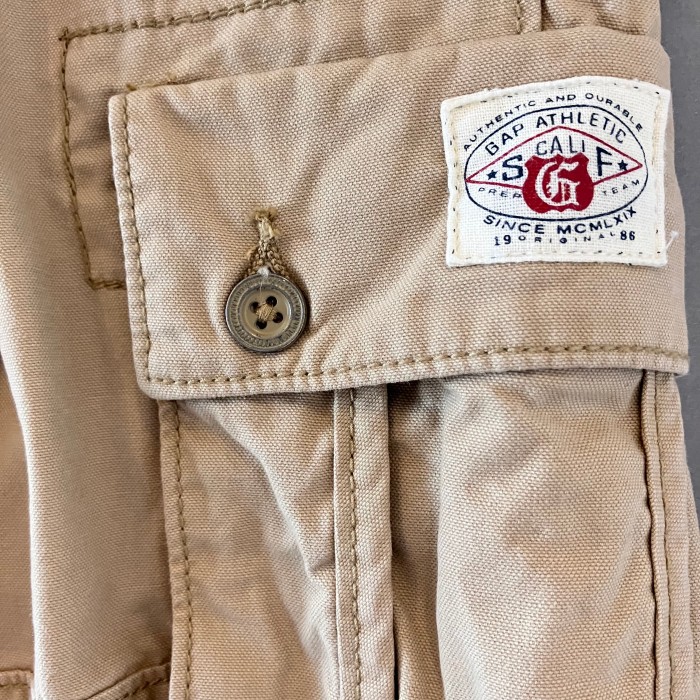 GAP Kids  ギャップ ダックハーフカーゴパンツ  ベージュ 130cm | Vintage.City 古着屋、古着コーデ情報を発信