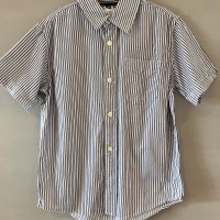 GAP Kids ギャップ ストライプシャツ  青 × 白 130cm | Vintage.City 빈티지숍, 빈티지 코디 정보