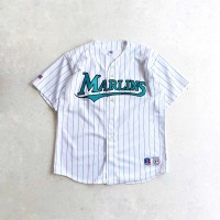 1990s MLB Miami Marlins Baseball shirt RUSSEL ATHLETIC MADE IN USA 【XXL】 | Vintage.City 古着屋、古着コーデ情報を発信