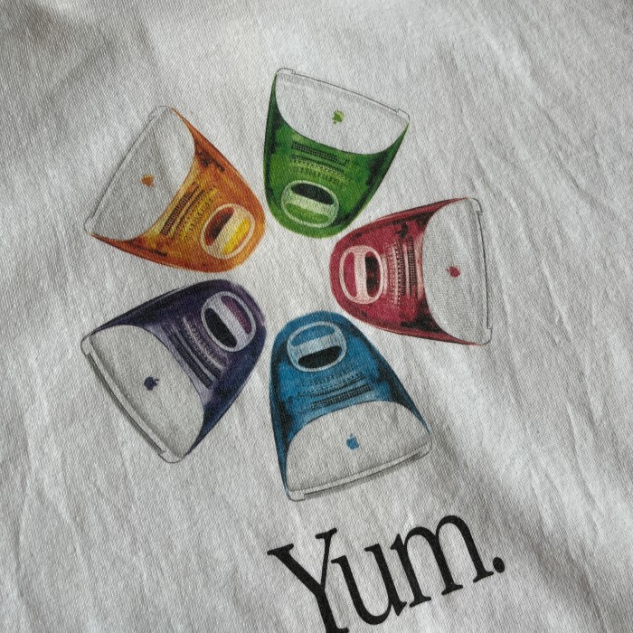 90's Stedman by Hanes APPLE iMac G3 "YUM" Polo-shirt 1998 XL | Vintage.City 古着屋、古着コーデ情報を発信