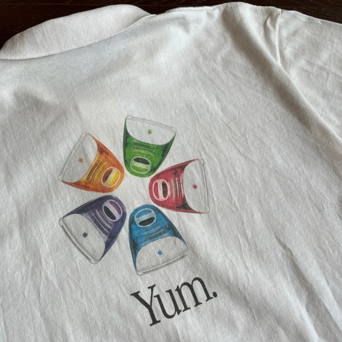 90's Stedman by Hanes APPLE iMac G3 "YUM" Polo-shirt 1998 XL | Vintage.City 빈티지숍, 빈티지 코디 정보