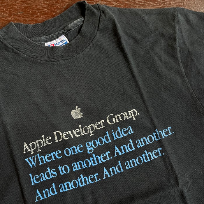 80's~90's Hanes APPLE Developer Group T-shirt L アップル開発者グループ | Vintage.City 빈티지숍, 빈티지 코디 정보