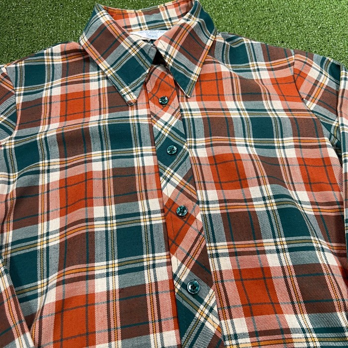 70s SEARS flannel shirt | Vintage.City 빈티지숍, 빈티지 코디 정보