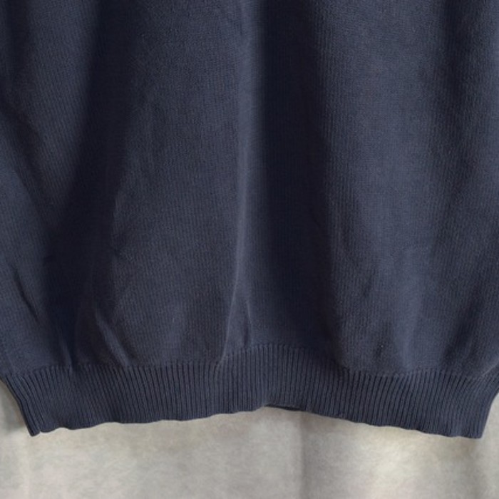 90s gap cotton knit vest | Vintage.City 古着屋、古着コーデ情報を発信