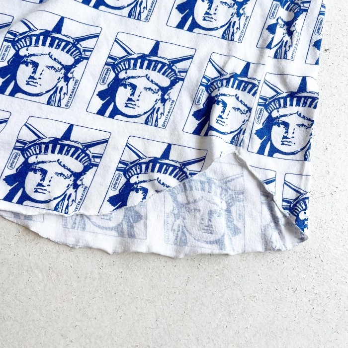 1990s Peater max Statue of Liberty All over Print  T-shirt | Vintage.City 빈티지숍, 빈티지 코디 정보
