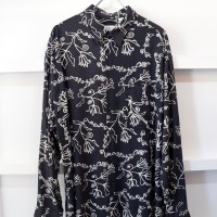 【"pierre cardin" botanical pattern rayon shirt】 | Vintage.City 古着屋、古着コーデ情報を発信