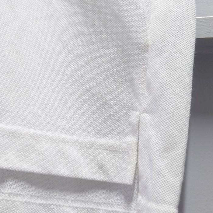 90’s KENZO GOLF ロゴ 刺繍 リブ柄 ポロシャツ ホワイト | Vintage.City 빈티지숍, 빈티지 코디 정보