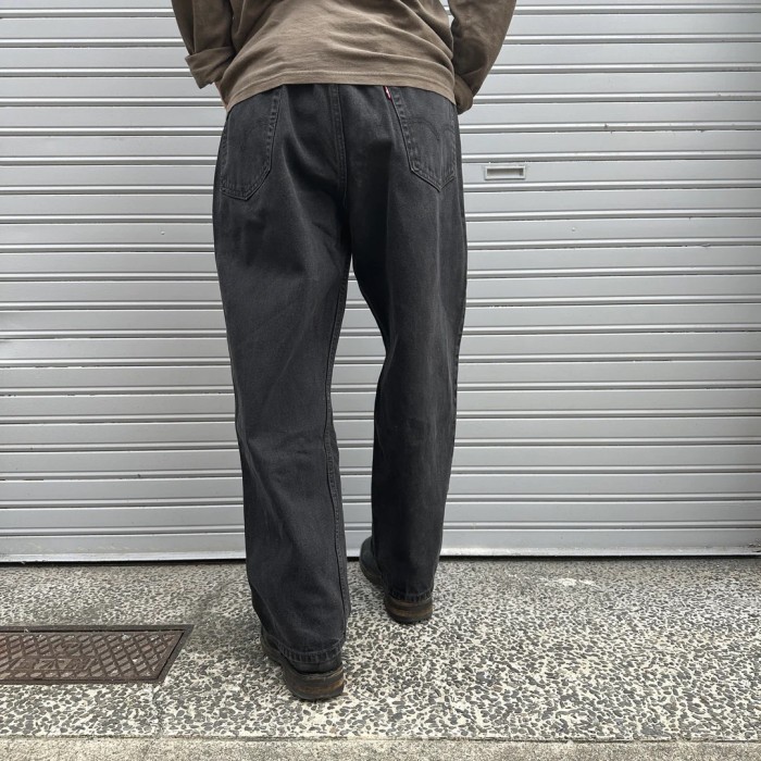 levi's 550 black denim pant 640 | Vintage.City 古着屋、古着コーデ情報を発信