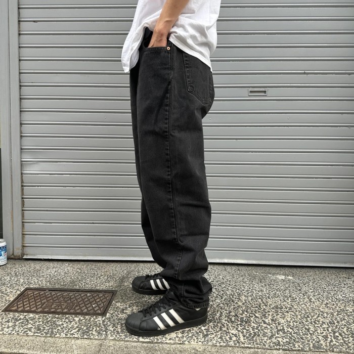 90’s levi's 550 black denim pant 651 | Vintage.City 古着屋、古着コーデ情報を発信