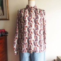 retro paisley blouse /ヴィンテージペイズリーブラウス | Vintage.City Vintage Shops, Vintage Fashion Trends