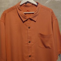 TOMMYBAHAMA(トミーバハマ)シルクシャツ　XXXLサイズ　サーモンピンク　シルク、ポリ　CHINA　1535 | Vintage.City 빈티지숍, 빈티지 코디 정보