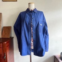 90s vintage shirt jacket /ブルーのデザインシャツジャケット | Vintage.City 빈티지숍, 빈티지 코디 정보