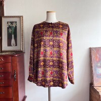 retro flower blouse cardigan | Vintage.City 빈티지숍, 빈티지 코디 정보