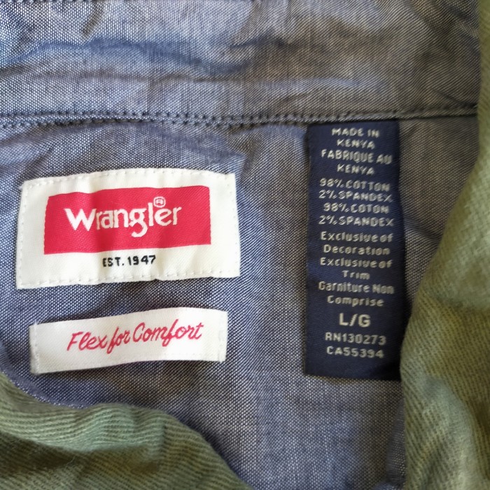 Wrangler シャツ | Vintage.City 古着屋、古着コーデ情報を発信