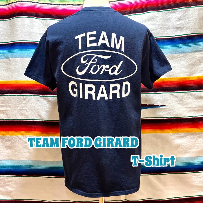 Alexander Girard Tシャツ ロゴプリント ブラック ブルー レッド66cm肩幅