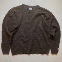 90s Columbia Shetland wool knit 90年代 コロンビア クルーネックセーター スコットランド ウールニット | Vintage.City 古着屋、古着コーデ情報を発信