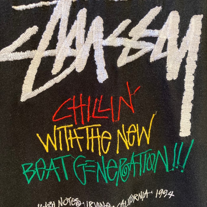 90's bootleg stussy Tシャツパーカー (SIZE XL相当) | Vintage.City 古着屋、古着コーデ情報を発信