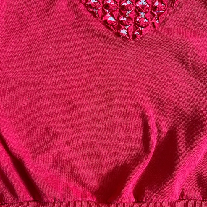 90s heart sweatshirt | Vintage.City 古着屋、古着コーデ情報を発信