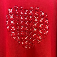 90s heart sweatshirt | Vintage.City 빈티지숍, 빈티지 코디 정보